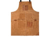 Florence Suede Apron - Light Brown - Aaron Leather Goods