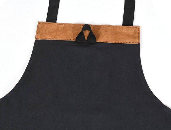 Florence Suede Apron - Light Brown - Aaron Leather Goods