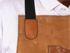 Florence Suede Apron - Light Brown - Aaron Leather Goods
