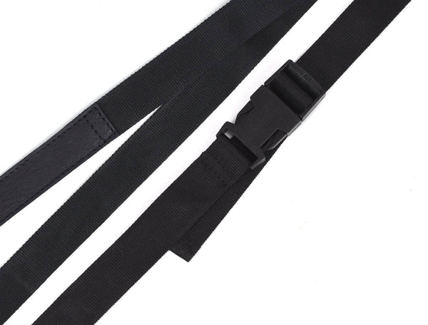 Benito Leather Canvas Apron - Denim Blue - Aaron Leather Goods