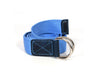 Paso Canvas Belt with D-ring - Blue - Aaron Leather Goods