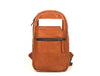 Alvin Leather Backpack - Caramel Brown - Aaron Leather Goods