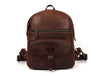 Marseille Leather Backpack – Walnut Brown - Aaron Leather Goods