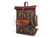 Fargo Camouflage Backpack - Camo Green - Aaron Leather Goods