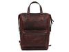 Oakland Leather Backpack - Walnut Brown - Aaron Leather Goods