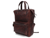 Oakland Leather Backpack - Walnut Brown - Aaron Leather Goods