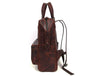 Oakland Leather Backpack - Walnut Brown - Aaron Leather Goods