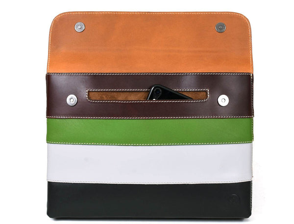 Carmona Macbook Laptop Sleeve Case - Caramel Brown - Aaron Leather Goods