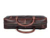 Tuscania Leather Knife Bag - Walnut Brown - Aaron Leather Goods