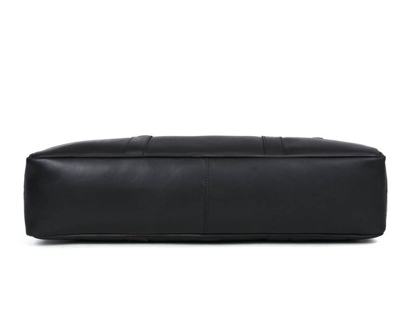 Tuscania Leather Knife Bag - Black - Aaron Leather Goods