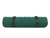 Malaga Canvas Knife Roll - Pine Green - Aaron Leather Goods