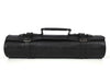 Tuscania Leather Knife Roll - Black - Aaron Leather Goods