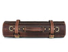Tuscania Leather Knife Roll - Hickory Brown - Aaron Leather Goods