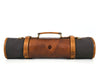 Marchena Canvas Knife Roll - Grey - Aaron Leather Goods