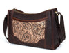 Madison Ladies Handmade Bag - Dark Brown - Aaron Leather Goods