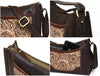 Madison Ladies Handmade Bag - Dark Brown - Aaron Leather Goods