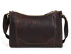 Madison Ladies Handmade Bag - Dark Brown - Aaron Leather Goods