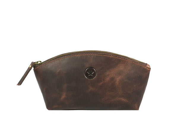 Charlotte Travel Tote Bag Combo - Walnut Brown - Aaron Leather Goods