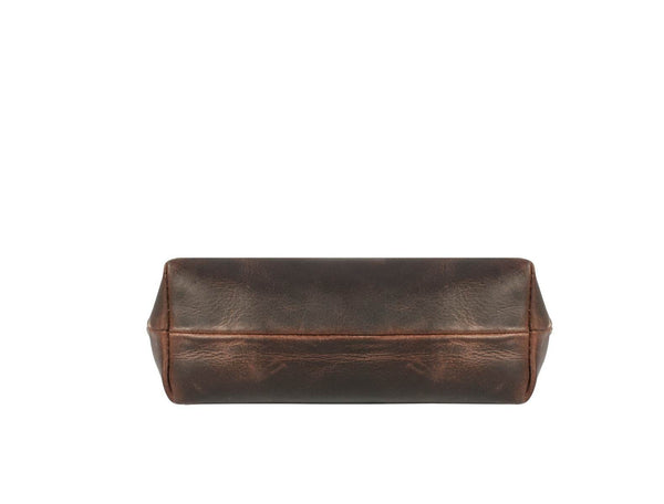 Charlotte Travel Tote Bag Combo - Walnut Brown - Aaron Leather Goods