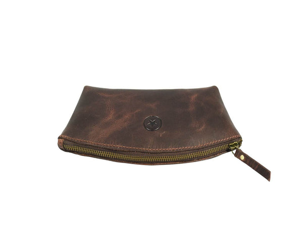 Charlotte Travel Tote Bag Combo - Walnut Brown - Aaron Leather Goods