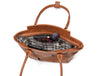 Ajo Leather Tote Bag - Caramel Brown - Aaron Leather Goods