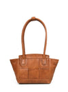 Ajo Leather Tote Bag - Caramel Brown - Aaron Leather Goods