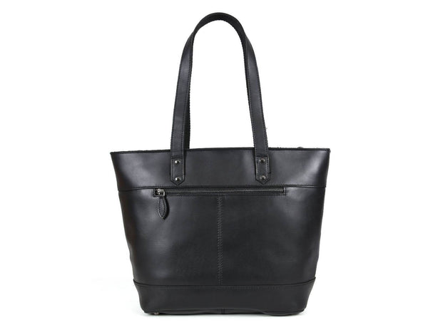 Mieres Travel Tote Bag – Raven - Aaron Leather Goods