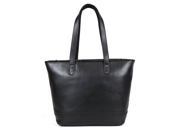 Mieres Travel Tote Bag – Raven - Aaron Leather Goods