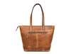 Mieres Travel Tote Bag – Chestnut - Aaron Leather Goods