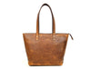 Mieres Travel Tote Bag – Chestnut - Aaron Leather Goods