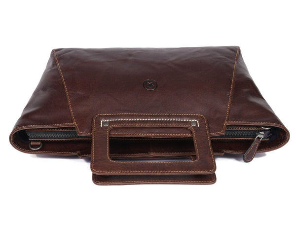 Polaris Leather Ladies Bag - Aaron Leather Goods