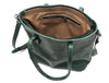 Abron Leather Tote Bag For Women- Green - Aaron Leather Goods