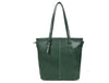 Abron Leather Tote Bag For Women- Green - Aaron Leather Goods