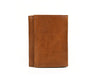 Fremont Leather Tri-fold Mens Wallet - Caramel - Aaron Leather Goods