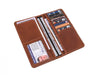 Austin Leather Wallet - Caramel - Aaron Leather Goods