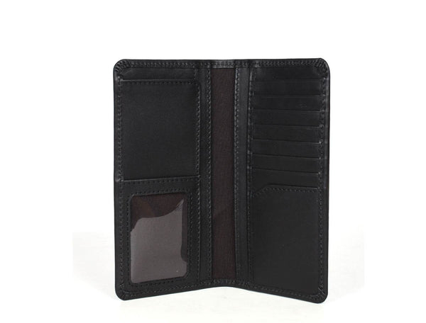 Austin Leather Wallet - Black - Aaron Leather Goods