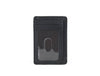 Utrera Leather Credit Card Holder - Black - Aaron Leather Goods