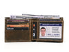 Cuenca Leather Bifold Mens Wallet - Cedar - Aaron Leather Goods