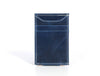 Sestao Leather Minimalist Money Clip Wallet - Royal Blue - Aaron Leather Goods