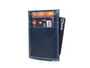 Sestao Leather Minimalist Money Clip Wallet - Royal Blue - Aaron Leather Goods