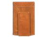 Sestao Leather Minimalist Money Clip Wallet - Cinnamon - Aaron Leather Goods