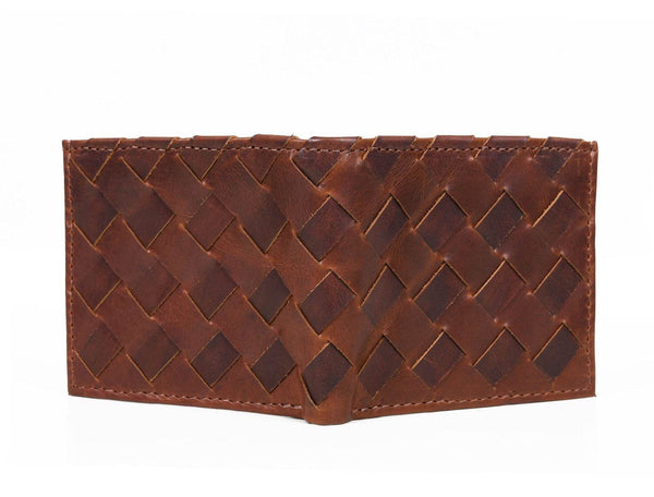 Carmel Leather Belt & Wallet Gift Combo - Brown - Aaron Leather Goods