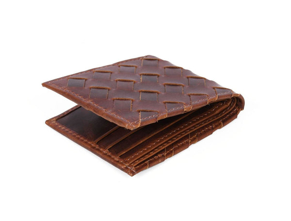 Carmel Leather Belt & Wallet Gift Combo - Brown - Aaron Leather Goods