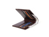 Wichita Leather Bi - fold Mens Wallet - Brown - Aaron Leather Goods