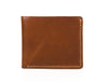 Paso Leather Bi - fold Mens Wallet - Chestnut - Aaron Leather Goods