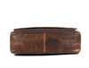 Boulder Leather Messenger Bag & Organizer Combo - Brown - Aaron Leather Goods