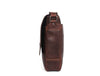 Boulder Leather Messenger Bag & Organizer Combo - Walnut - Aaron Leather Goods