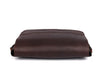 Boulder Leather Messenger Bag & Organizer Combo - Walnut - Aaron Leather Goods