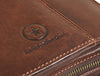 Tulsa Leather Organizer - Walnut Brown - Aaron Leather Goods