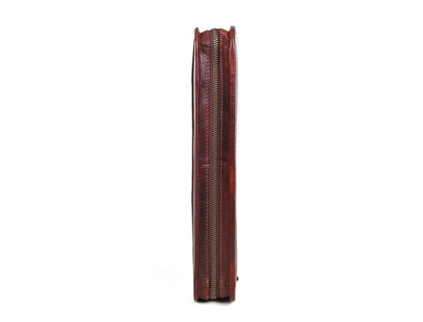 Austin Leather Organizer - Walnut - Aaron Leather Goods